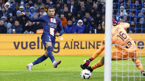 Kylian Mbappé 在下半場以一記精彩的進球鎖定了勝利。