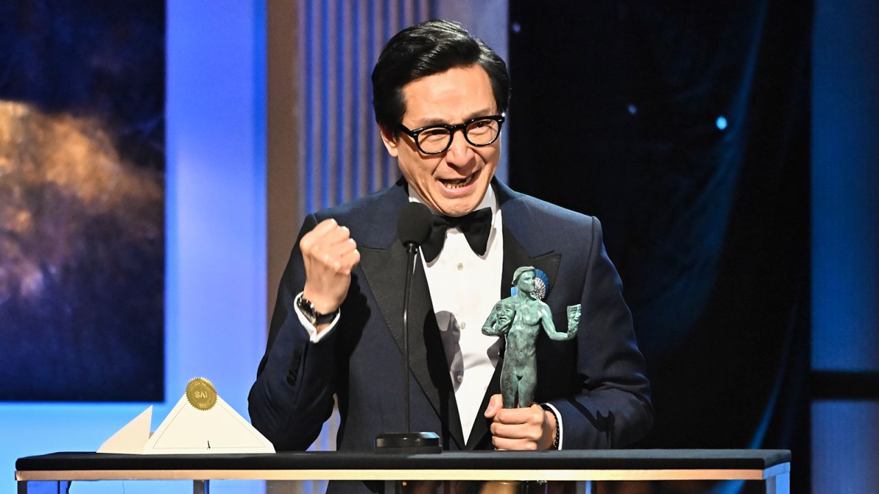 Ke Huy Quan makes history with SAG award win for 'Everything Everywhere