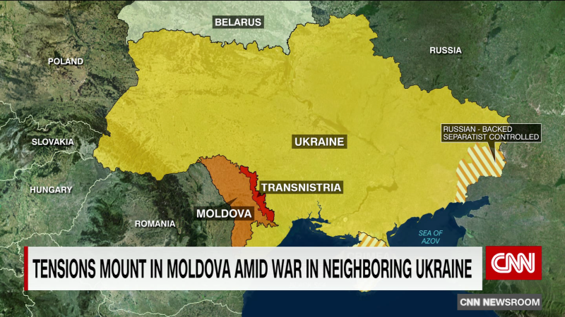 Tensions mount in Moldova amid war in neighboring Ukraine | CNN