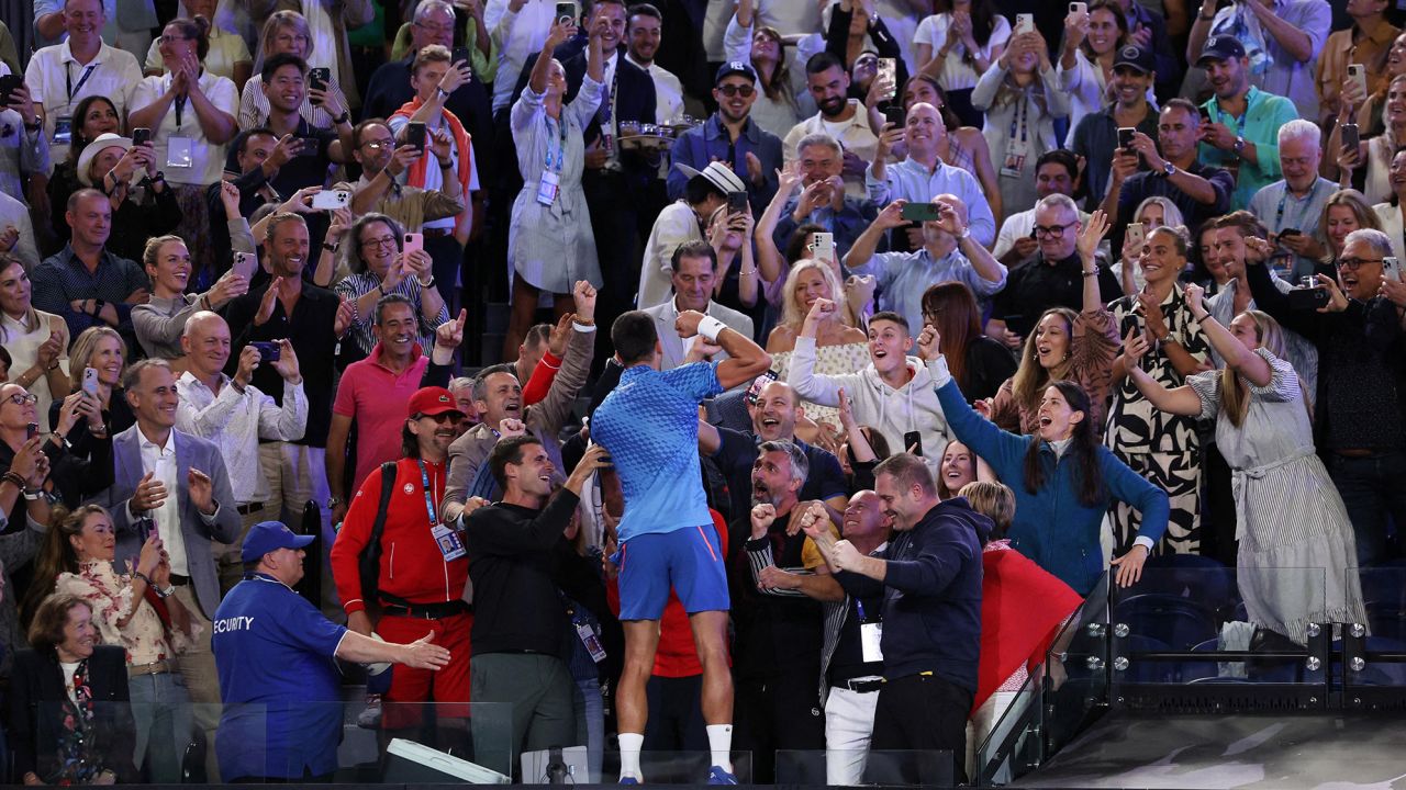 Novak Djokovic won the Australian Open in January.