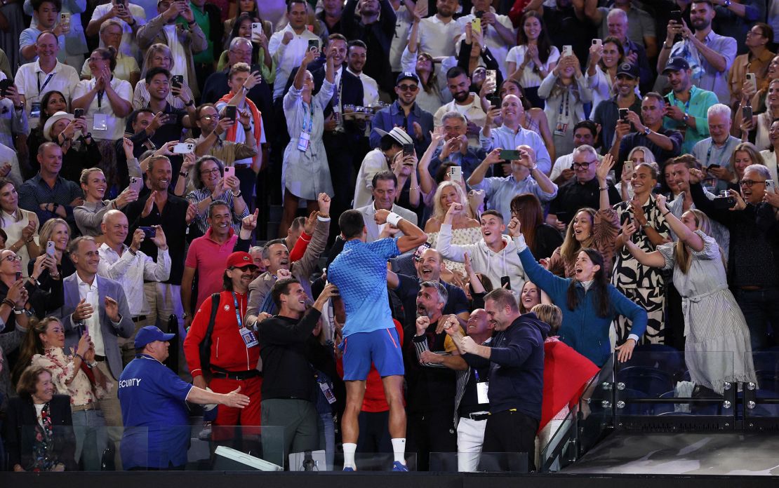 Novak Djokovic won the Australian Open in January.