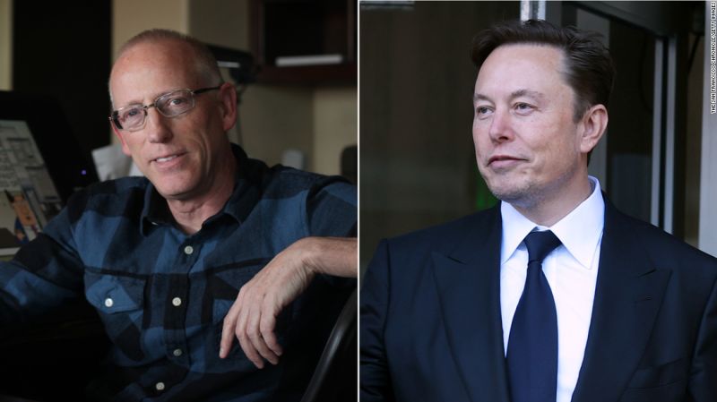 Elon Musk tweets support for ‘Dilbert’ creator after racist tirade