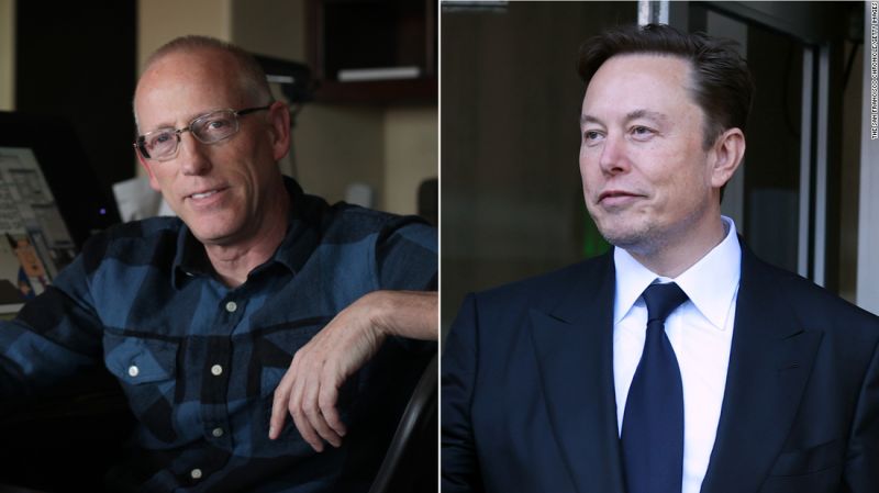 NextImg:Elon Musk tweets support for 'Dilbert' creator after racist tirade | CNN Business