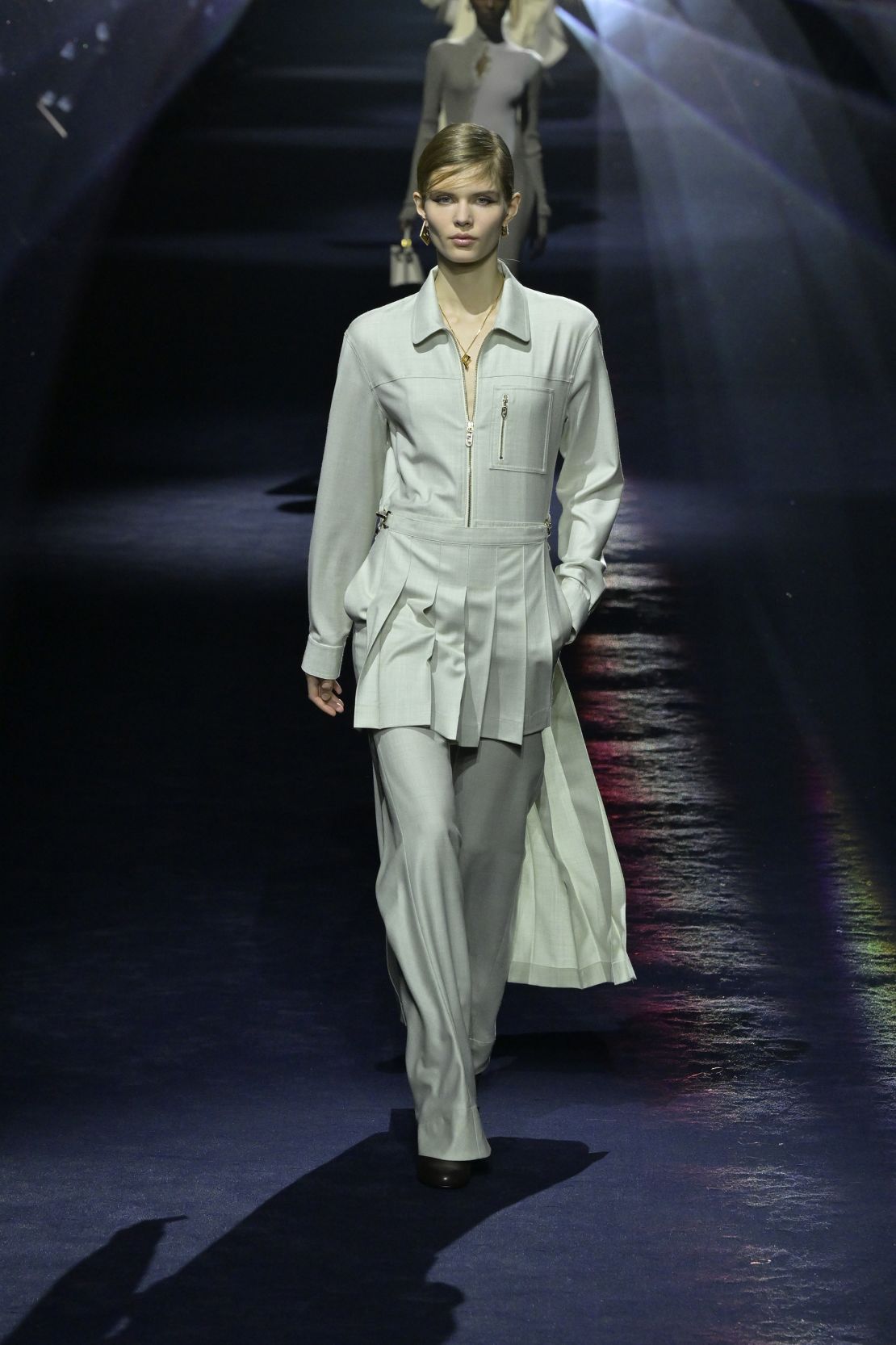 At Milan Fashion Week, Models Had Clothes Falling Apart On The
