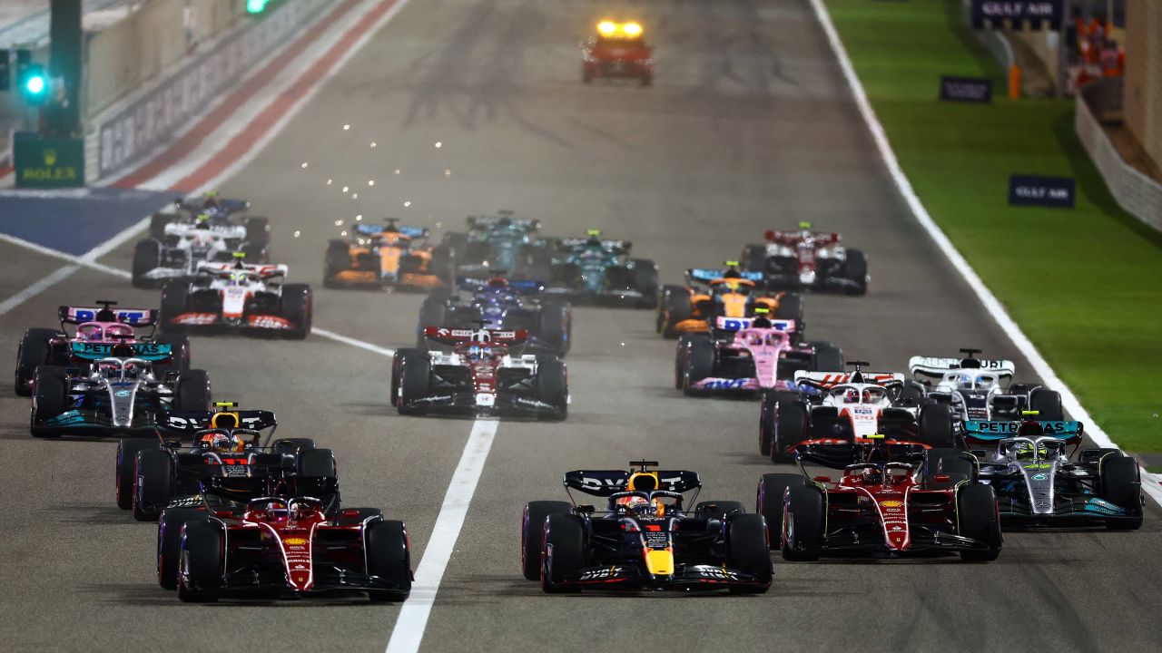 Drivers compete in last year's Bahrain Grand Prix, which has been on the F1 calendar since 2004. 