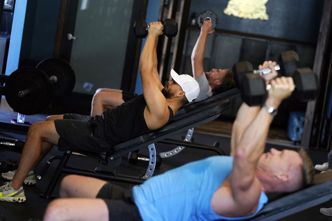 Gyms have added more dumbbell racks and other weights to keep up with demand.