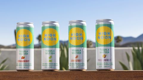 High Noon Tequila Seltzer hits shelves on Wednesday. 