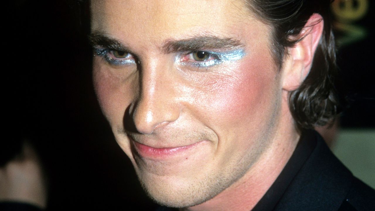 Remember When Christian Bale Wore A Sweep Of Silver Eyeshadow To The Velvet Goldmine Premier