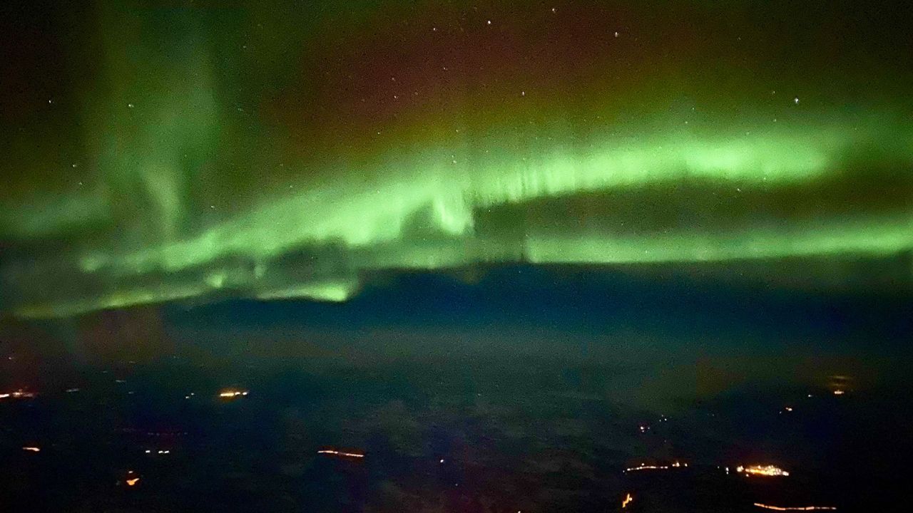 A photo taken by Tuomo Järvinen on a recent Finnair flight.
