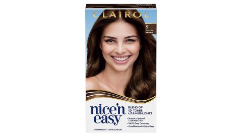 underscored Clairol Nice'n Easy -- Medium Brown