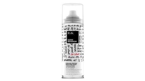 underscored IGK Good Behavior Spirulina Protein Anti-Frizz Smoothing Spray