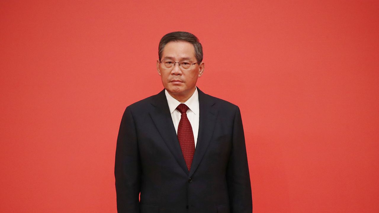 Li Qiang was named the No 2 party official at the Communist Party's 20th congress in October  2022. 
