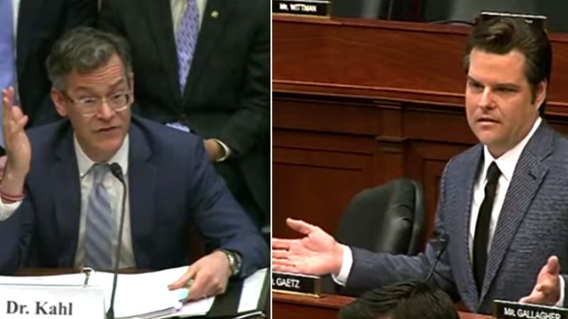 Video: Pentagon official calls out Gaetz for citing Chinese propaganda in hearing  | CNN Politics