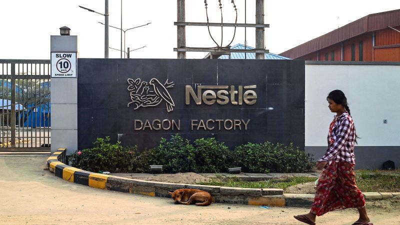 Nestlé to close factory, office in Myanmar | CNN Business