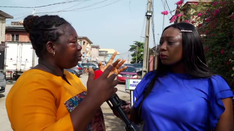 Video: Nigerian election voter Jennifer Efidi Bina describes being attacked at polling unit in Lagos | CNN