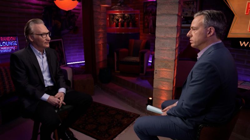 NextImg:The best moments from Tapper's one-on-one with Bill Maher | CNN