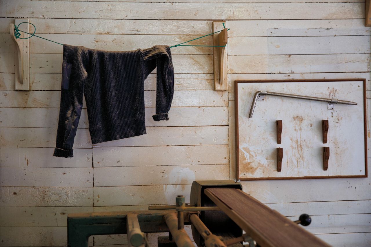 A carpentry workshop in the capital Tórshavn.