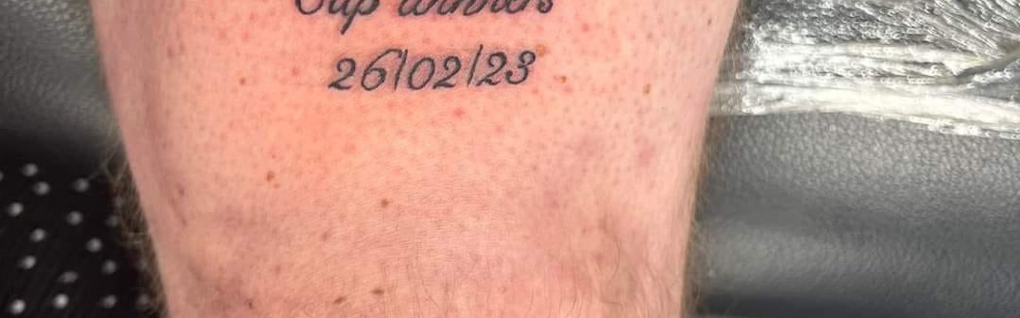 Newcastle United fan left red-faced after premature celebratory tattoo | CNN
