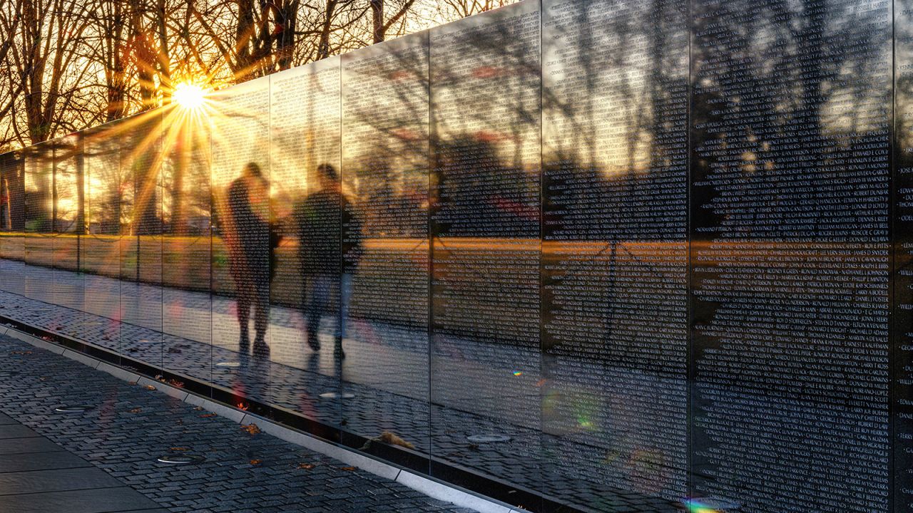 <strong>10. Vietnam War Memorial:</strong> Almost 4.9 million people came to the memorial in 2022. The memorial in Washington chronologically lists the names of 58,318 Americans who lost their lives in the Vietnam War.