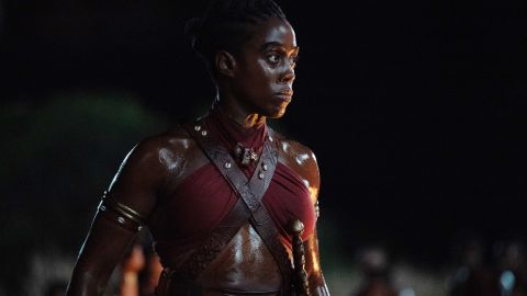 Lashana Lynch showed impressive feats of strength in