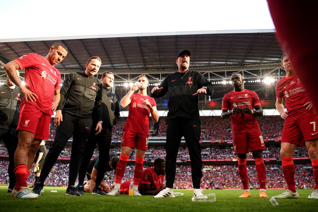 Jurgen Klopp won plaudits for the way he managed two penalty shootout victories for Liverpool in the League and FA Cup finals.