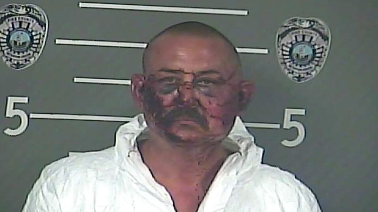 A photo of Lance Storz taken at his booking in 2022.