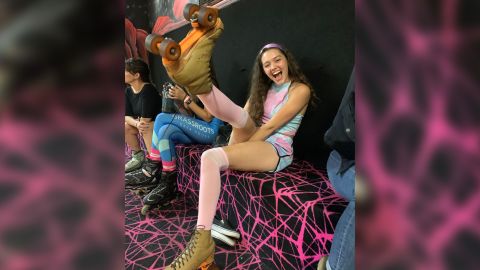 Before her surgeries, Bridges enjoyed roller-skating.