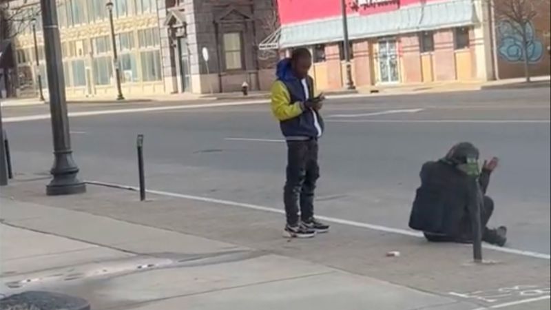 Arrest made after video seemingly shows shooting and killing of man on a downtown St. Louis sidewalk in broad daylight | CNN