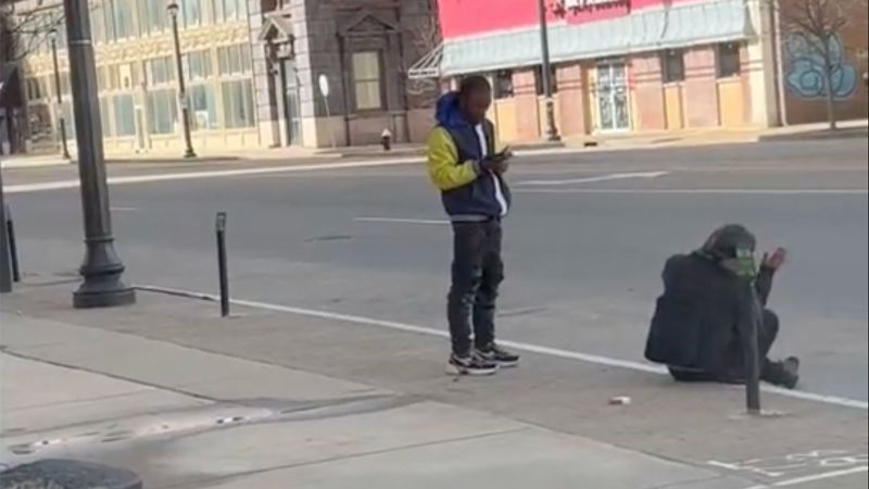 NextImg:Arrest made after video seemingly shows shooting and killing of man on a downtown St. Louis sidewalk in broad daylight | CNN