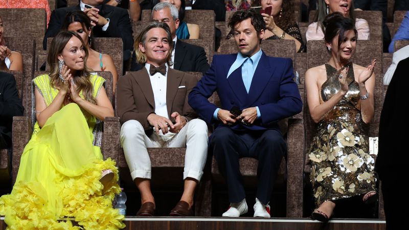 Chris Pine says Harry Styles did not spit on him at the Venice Film Festival | CNN