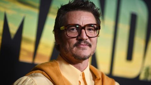 Pedro Pascal at the Season 3 premiere of 'The Mandalorian' in Los Angeles this week.