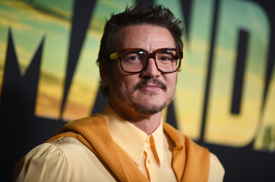 Pedro Pascal at the Season 3 premiere of 'The Mandalorian' in Los Angeles this week. 