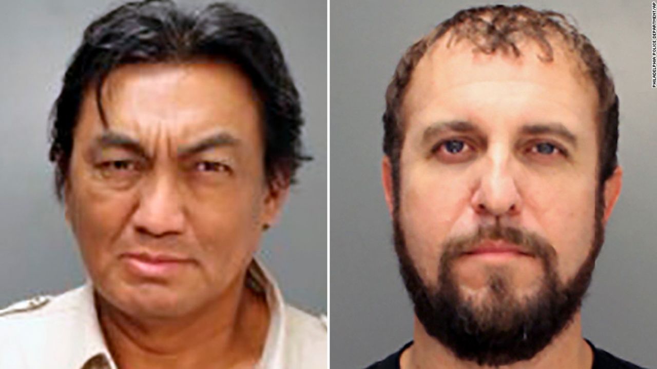 Antonio Lamotta, left, 63, and Joshua Macias, 44, both of Virginia, were found guilty in October of two counts each of Violations of the Uniform Firearms Act.