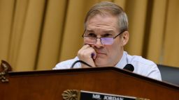 House Judiciary Committee Chairman Jim Jordan presides over a hearing of the Weaponization of the Federal Government Subcommittee in the Rayburn House Office Building on Capitol Hill on February 9, in Washington, DC.