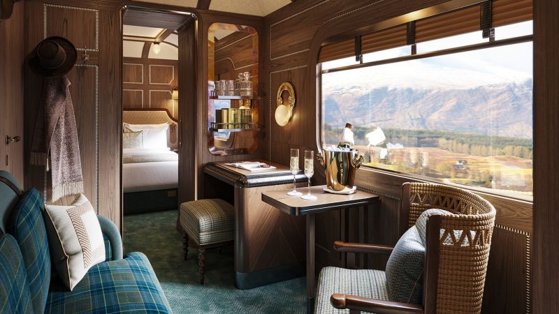 Luxury Scottish Highlands train unveils stunning new suites | CNN