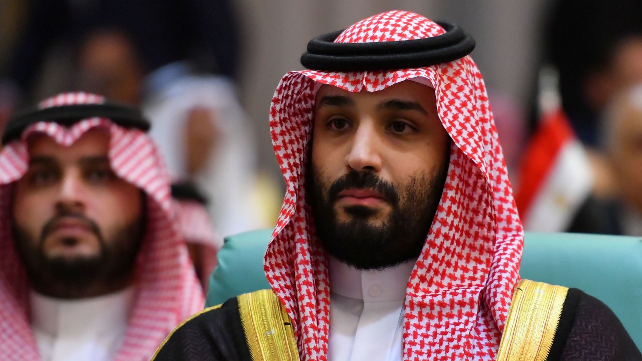Crown Prince of Saudi Arabia Mohammad bin Salman attends the 14th Islamic summit of the Organisation of Islamic Cooperation (OIC) in Mecca, Saudi Arabia on June 1, 2019.