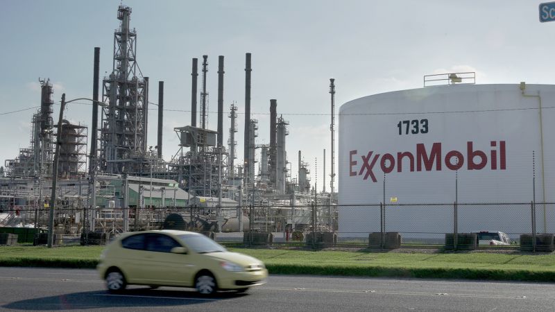 NextImg:ExxonMobil sued after a Black employee allegedly discovered a noose at work. It was the fifth at the same facility | CNN Business