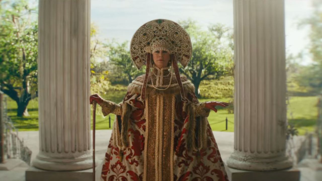 disney haunted mansion trailer 2023 Jamie Lee Curtis in the teaser trailer for Disney's 'Haunted Mansion.'