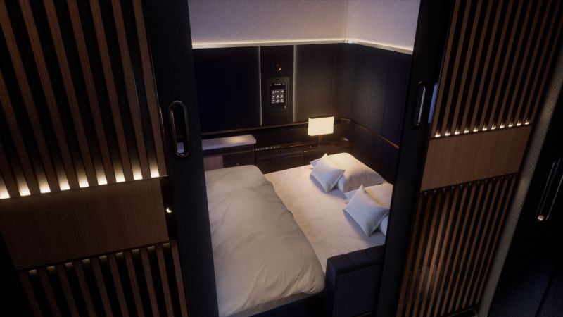 NextImg:This European airline will introduce double beds in the sky | CNN