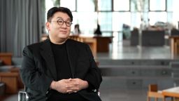 Bang Si-Hyuk, chairman of HYBE, the management agency behind bands including BTS and NewJeans.