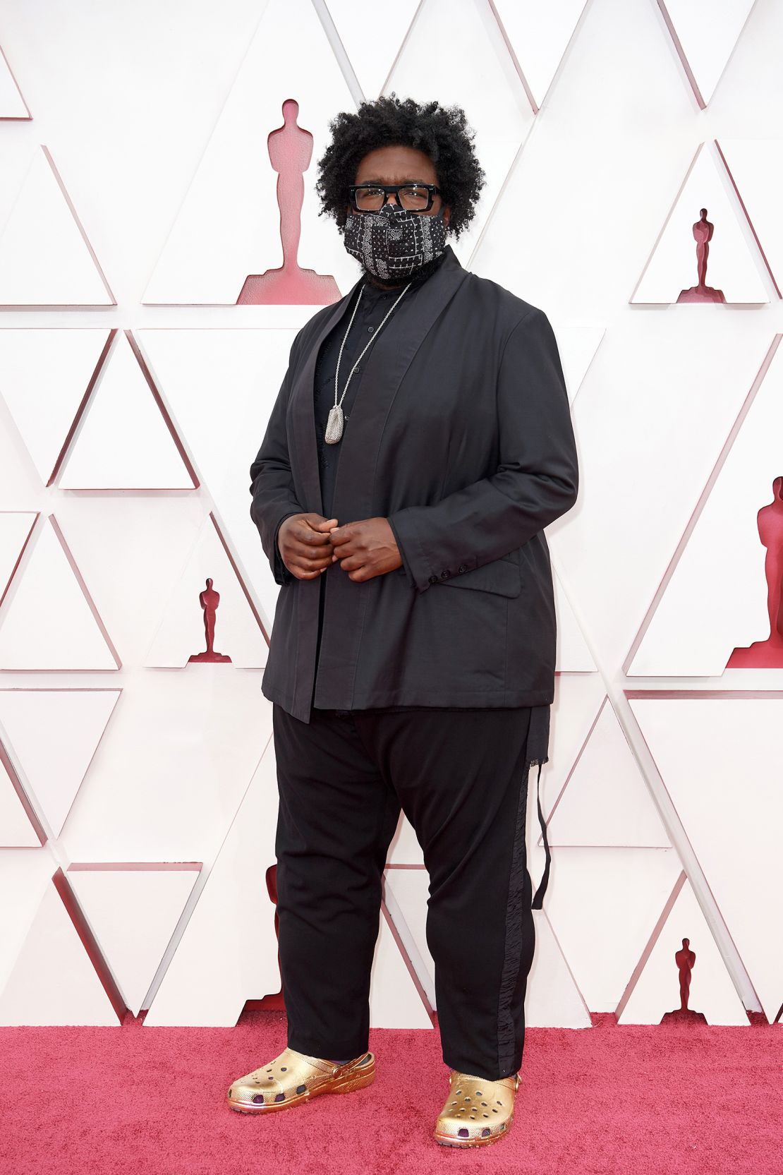 04 oscars best menswear ever Questlove RESTRICTED