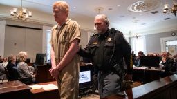 Alex Murdaugh sentenced to life in prison after conviction in double murder trial during his sentencing at the Colleton County Courthouse in Walterboro, S.C.,  on Friday, March 3, 2023 after he was found guilty on all four counts. 