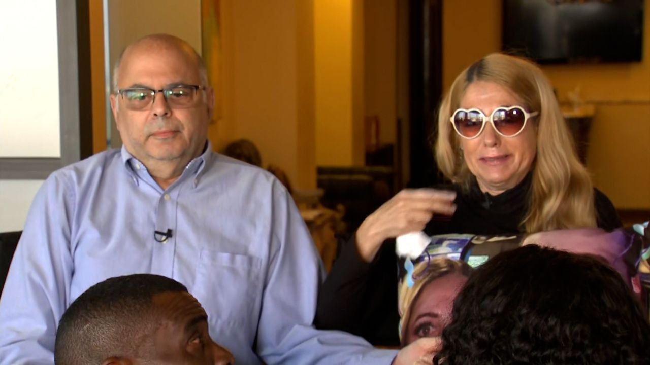 Gary and Beth Lyons, parents of Dylan Lyons