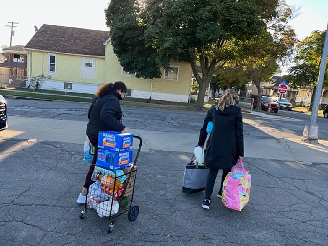 From his food bank in suburban Detroit, Terance Wheeler has seen visitors come from as far as Toledo, Ohio to get help with food insecurity. 