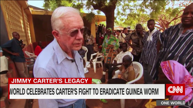 Jimmy Carter has nearly eradicated Guinea Worm in Africa | CNN