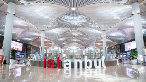 Istanbul Airport in Turkey is among the best in the world for customer experience.