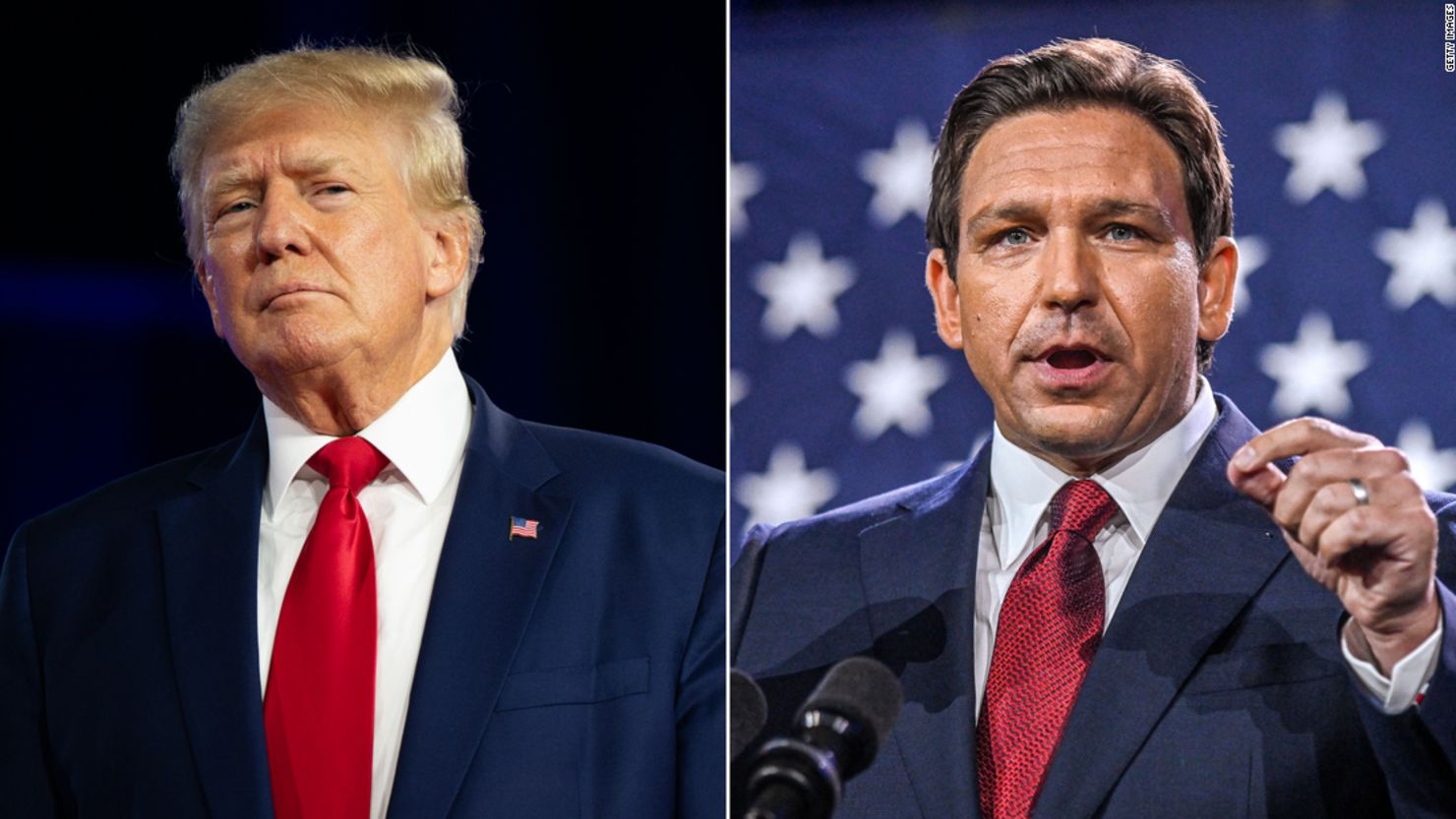 Trump and DeSantis: The two biggest 2024 Republican names would