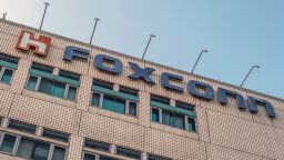 Foxconn's headquarters in New Taipei City, Taiwan, on in August 2022.