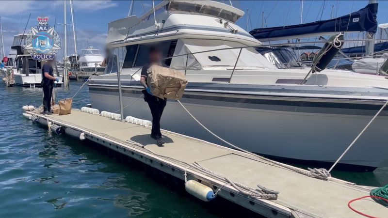 NextImg:International drug bust nets $677 million of cocaine bound for Australia | CNN