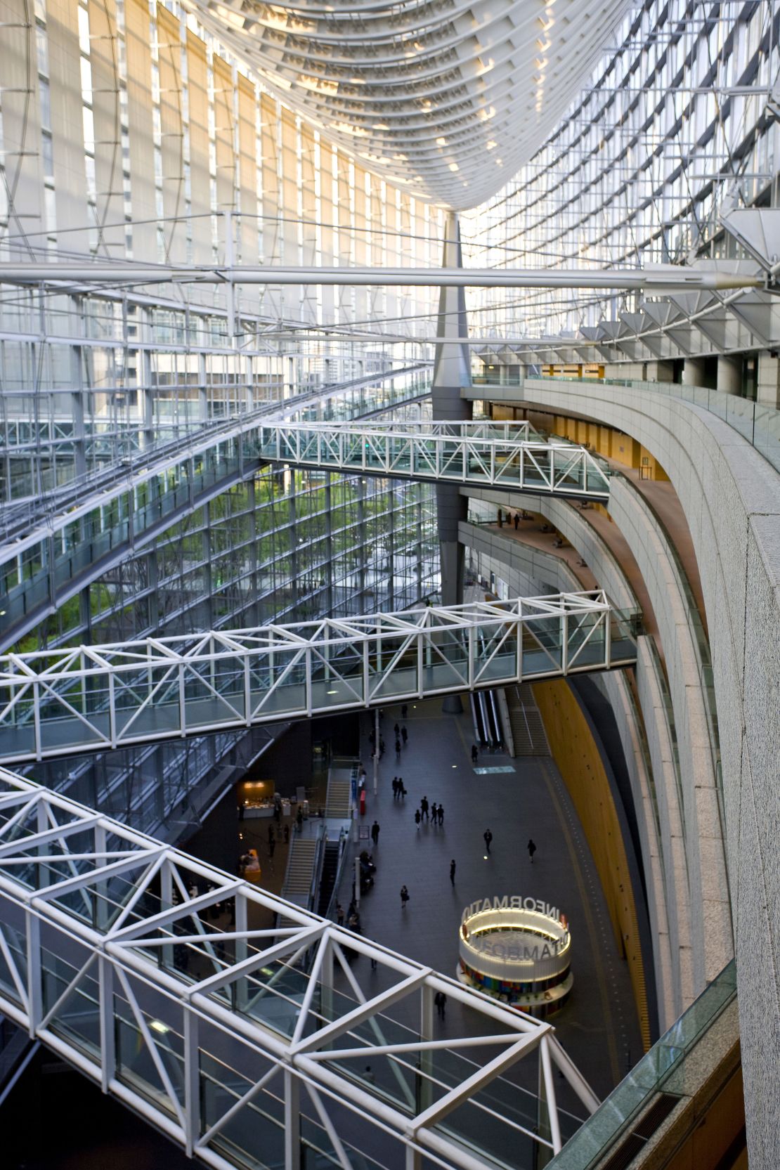 The multi-award winning Tokyo International Forum in Japan was built to accomodate everything from performances to conventions and receptions.